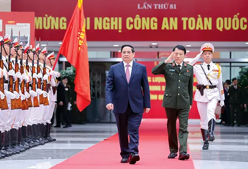 Thủ tướng Phạm Minh Chính: Công an nhân dân phải là chỗ dựa vững chắc của nhân dân 