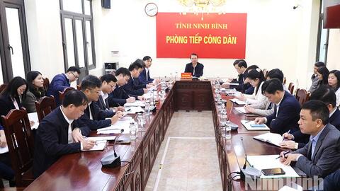 Đồng chí Bí thư Tỉnh ủy Đặng Xuân Phong tiếp công dân định kỳ tháng 1/2026