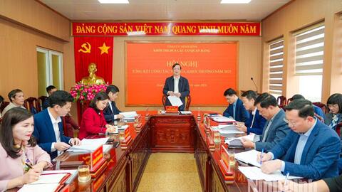 Khối Thi đua các cơ quan Đảng tỉnh triển khai nhiệm vụ năm 2026