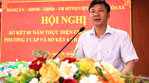 Một năm vận hành chính quyền địa phương hai cấp: Hòa Xá chuyển mạnh sang tư duy kiến tạo phát triển
