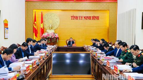 Ban Thường vụ Tỉnh ủy cho ý kiến, cho chủ trương về một số nội dung thuộc thẩm quyền