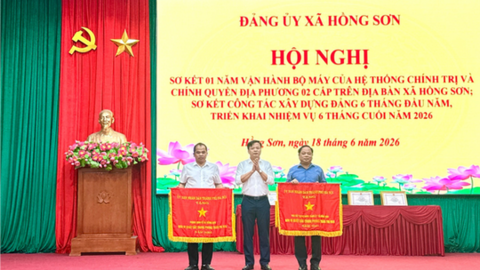 Xã Hồng Sơn: Một năm vận hành hiệu quả mô hình chính quyền địa phương hai cấp