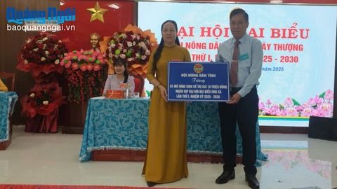 Đại hội đại biểu Hội Nông dân xã Sơn Tây Thượng lần thứ I, nhiệm kỳ 2025 - 2030