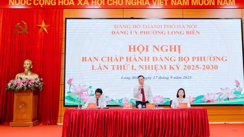 Phường Long Biên phấn đấu hoàn thành giải phóng mặt bằng các dự án trọng điểm