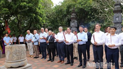 Lãnh đạo tỉnh Ninh Bình tiếp đón Đoàn đại biểu Quốc hội Hungary