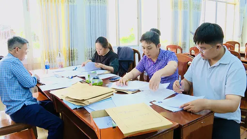 Đảng ủy phường Cái Răng đẩy nhanh số hóa hồ sơ đảng viên 