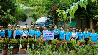 Các địa phương trong tỉnh thực hiện nhiều công trình chào mừng đại hội đảng các cấp