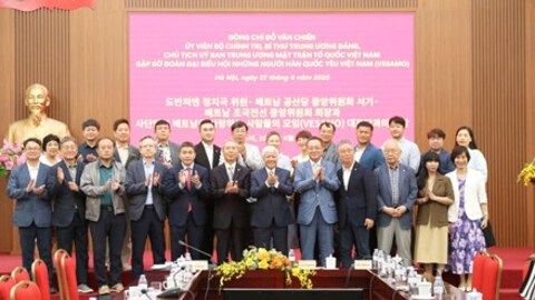 Đẩy mạnh hoạt động giao lưu nhân dân giữa hai nước Việt Nam - Hàn Quốc