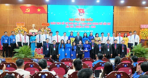 Đại hội đại biểu Đoàn TNCS Hồ Chí Minh Các cơ quan Đảng TP Cần Thơ nhiệm kỳ 2025-2030 