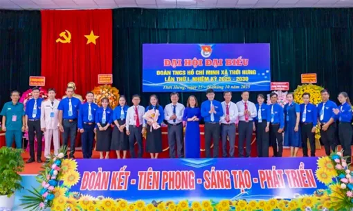 Tuổi trẻ xã Thới Hưng đẩy mạnh thực hiện phong trào "5 tiên phong" 