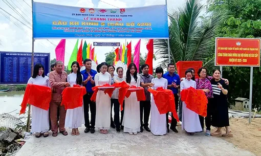 Ủy ban MTTQVN xã Thạnh Phú nỗ lực đảm bảo an sinh xã hội 