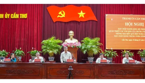 Năm 2026, TP Cần Thơ phấn đấu đạt mục tiêu tăng trưởng từ 10% trở lên 