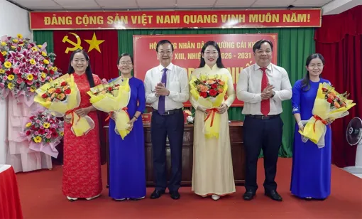 HĐND phường Cái Khế bầu các chức danh HĐND, UBND phường 