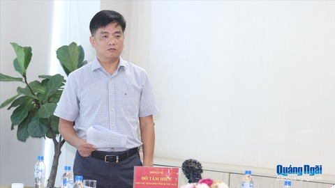 Gỡ vướng mặt bằng, thúc đẩy tiến độ các dự án VSIP Quảng Ngãi
