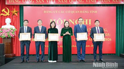 Đảng bộ các cơ quan Đảng tỉnh-xây dựng Đảng vững mạnh, đáp ứng yêu cầu nhiệm vụ trong giai đoạn mới