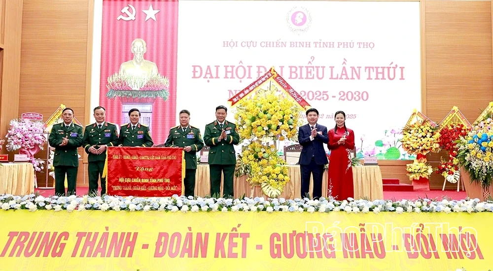 Đại hội đại biểu Hội Cựu chiến binh tỉnh lần thứ I, nhiệm kỳ 2025 - 2030
