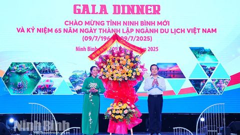 Gala dinner kỷ niệm 65 năm Ngày thành lập ngành Du lịch Việt Nam