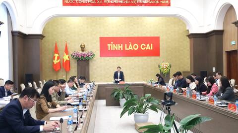 Phiên họp lần thứ nhất Ủy ban Bầu cử tỉnh Lào Cai