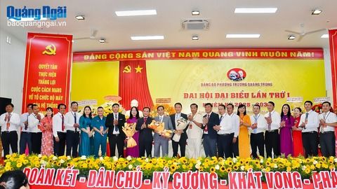 Phường Trương Quang Trọng phát huy tối đa lợi thế, nguồn lực để phát triển nhanh, bền vững