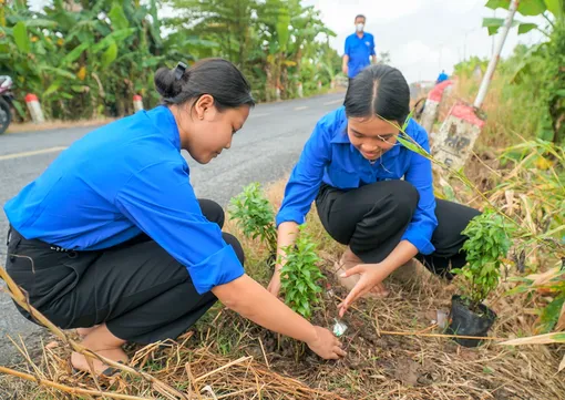 Học Bác, góp sức trẻ xây dựng quê hương 
