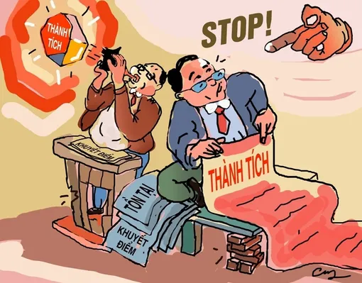 Tình trạng “làm láo, báo cáo hay” là trọng bệnh 