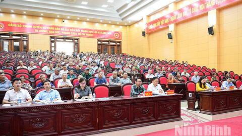 Xã Gia Viễn triển khai công tác giải phóng mặt bằng Dự án Xây dựng, nâng cấp, mở rộng đường ĐT.477