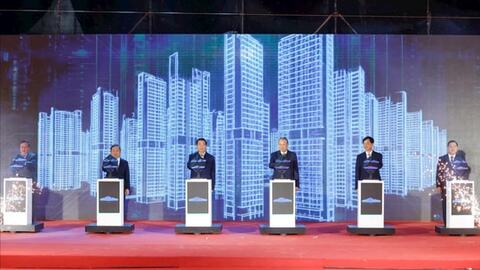 Tổng Bí thư Tô Lâm dự lễ khởi công dự án Khu đô thị đa mục tiêu tại Hà Nội