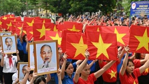 Thế hệ trẻ lan tỏa niềm tự hào dân tộc trong Lễ chào cờ “Tôi yêu Tổ quốc tôi” trên toàn quốc