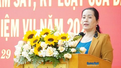 Tăng cường kiểm tra, giám sát, kỷ luật Đảng