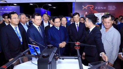 TECHFEST Việt Nam 2025 có quy mô lớn nhất từ trước tới nay diễn ra tại Hà Nội