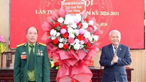 Đại hội Hội Nạn nhân chất độc da cam/dioxin xã Vụ Bản lần thứ I, nhiệm kỳ 2026-2031