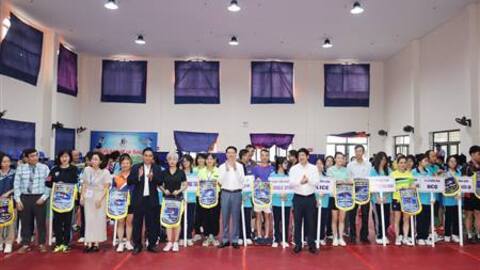 Gần 300 vận động viên tham gia giải Bóng bàn mở rộng phường Hồng Bàng lần thứ I, năm 2026