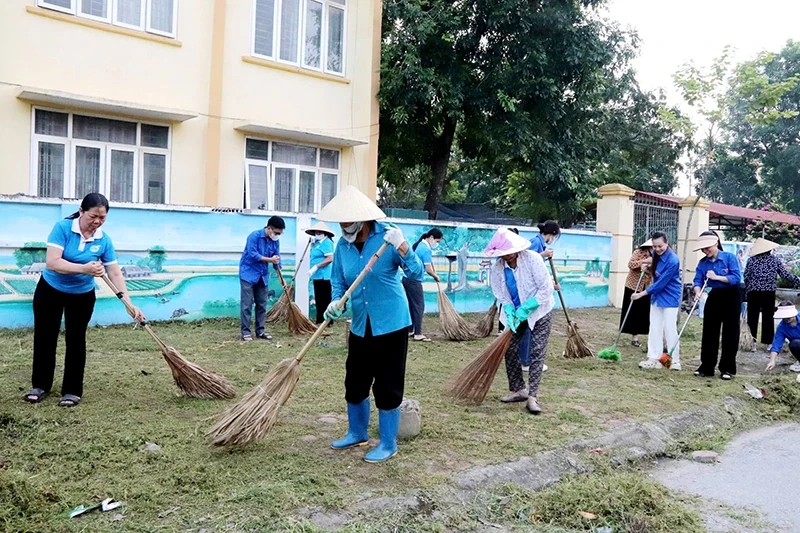 Lan tỏa các phong trào thi đua yêu nước ở phường Quảng Phú