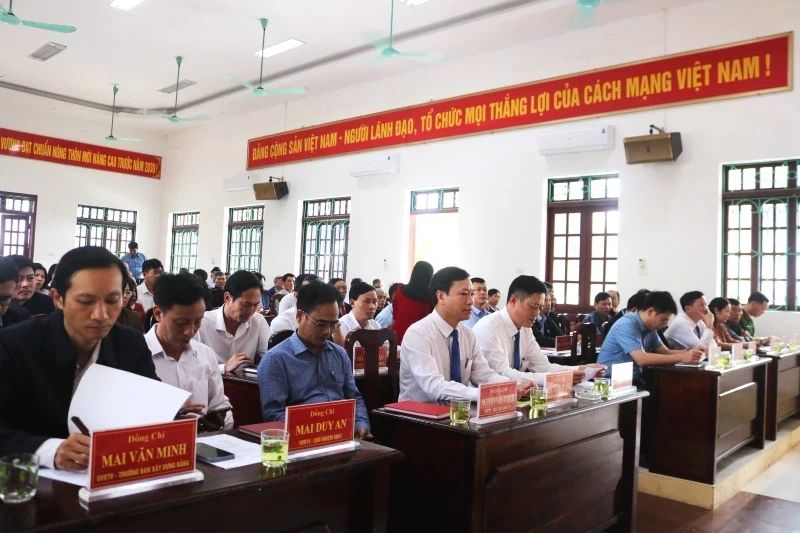 Xã Hồ Vương xác định các nhiệm vụ trọng tâm năm 2026