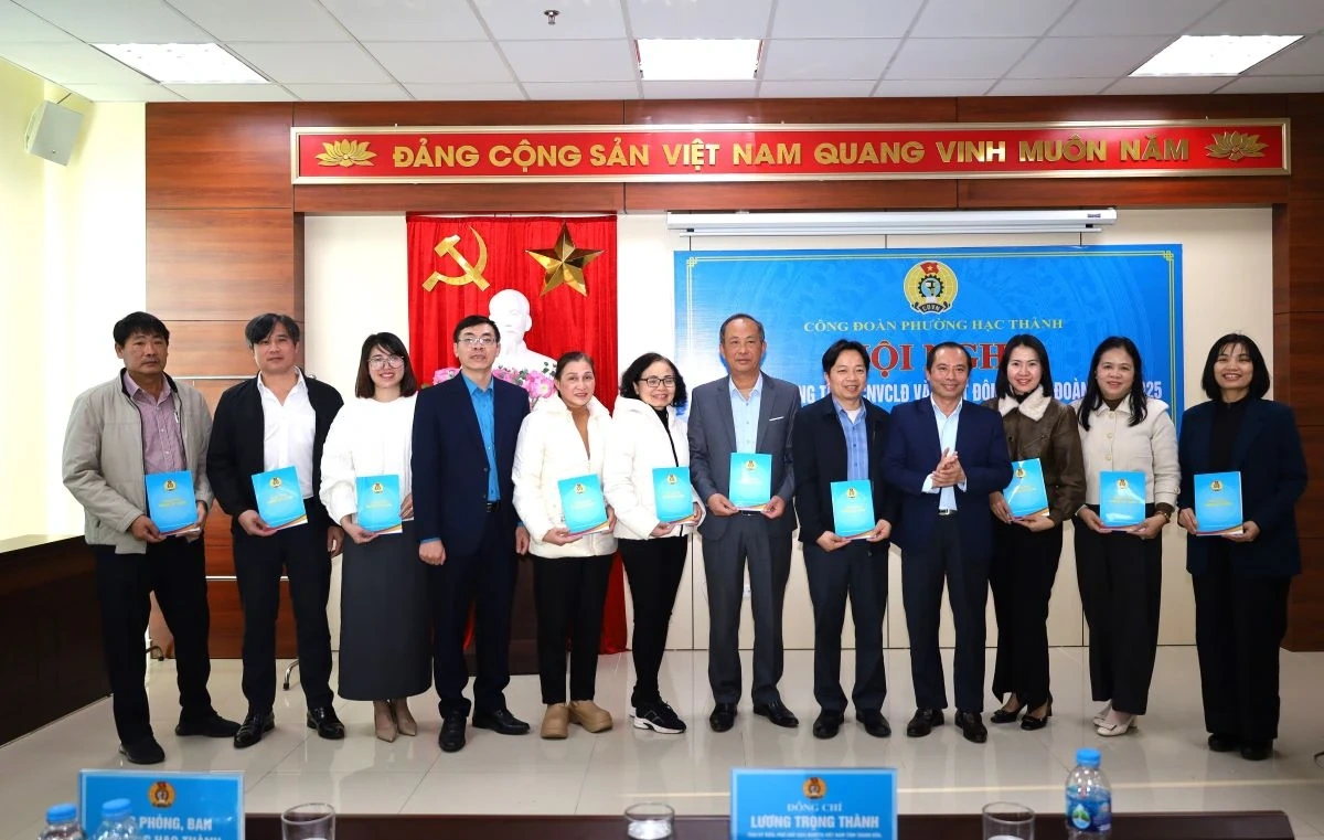 Xây dựng Công đoàn phường Hạc Thành vững mạnh, vì đoàn viên, nguời lao động