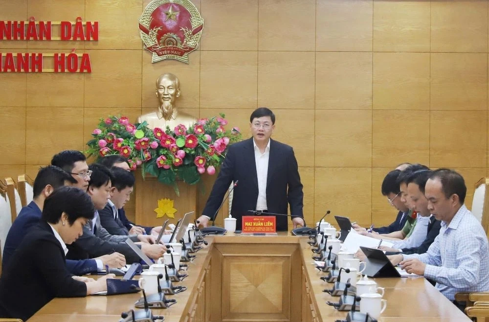 Chuẩn bị tốt các điều kiện khởi công Dự án đầu tư xây dựng và kinh doanh hạ tầng KCN Thăng Long Thanh Hóa - giai đoạn 1