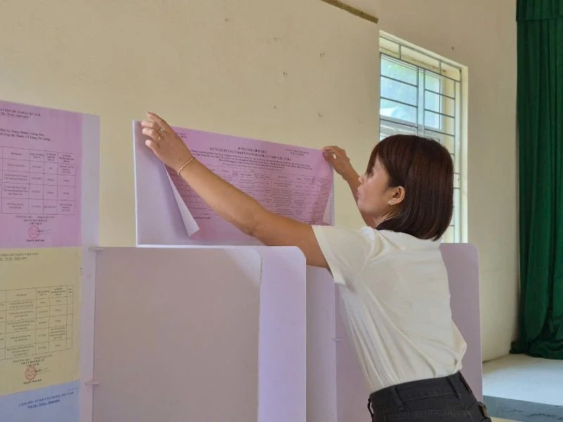 Xã vùng biên Mường Lát sẵn sàng trước ngày bầu cử