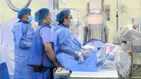 Bệnh viện Nhi Hải Phòng triển khai can thiệp tim mạch cho 03 bệnh nhi còn ống động mạch sau sinh