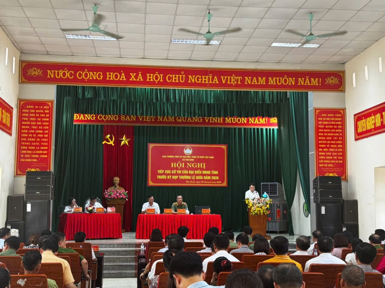 Đại biểu HĐND tỉnh tiếp xúc cử tri tại các xã Thọ Bình, Thọ Ngọc, Thọ Phú và Hợp Tiến