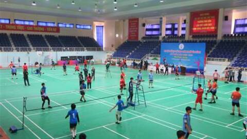 Khai mạc môn Đá cầu, Đại hội Thể dục thể thao thành phố Hải Phòng lần thứ X, năm 2025 – 2026