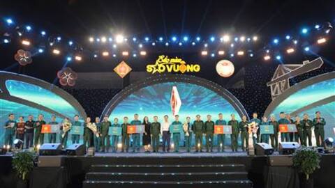 Sôi nổi Gameshow “Sắc màu Sao Vuông” Quân khu 3 năm 2026: Đội “Đất Cảng anh hùng” xuất sắc đạt Giải Nhất