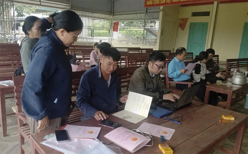Thạch Lập phát huy vai trò lãnh đạo của cấp ủy trong phục vụ Nhân dân