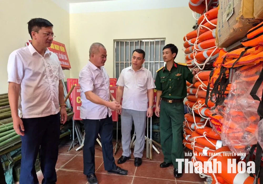 Chủ động các phương án ứng phó với thiên tai theo phương châm “4 tại chỗ”