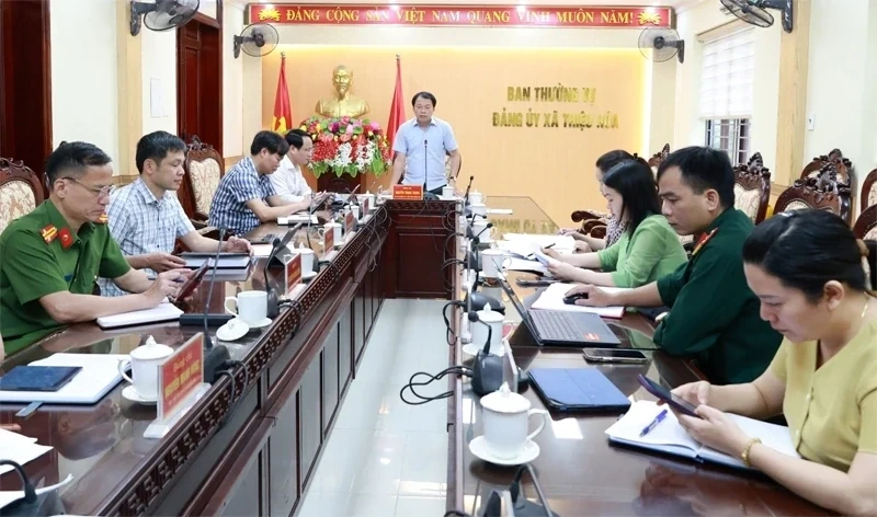 Thiệu Hóa đổi mới tư duy lãnh đạo trong  hoạt động chính quyền hai cấp