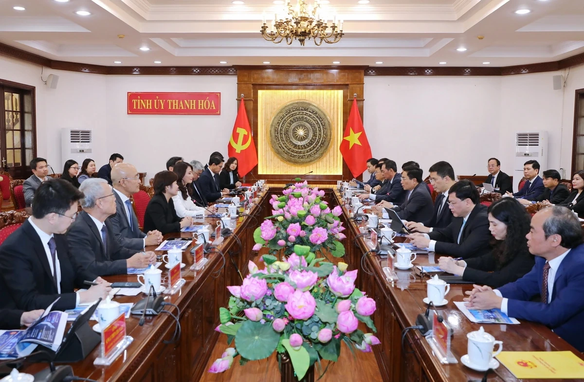 Phát huy thế mạnh, mở rộng hợp tác, góp phần thúc đẩy tăng trưởng của tỉnh Thanh Hóa