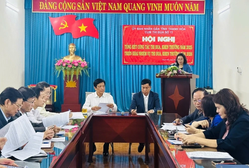 Cụm thi đua số 11 triển khai nhiệm vụ năm 2026