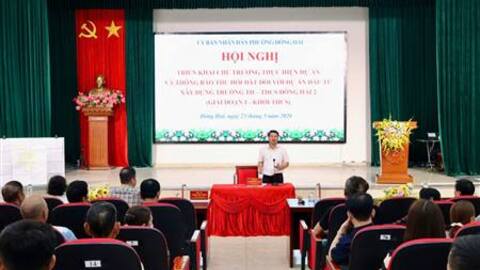Triển khai chủ trương thực hiện Dự án xây dựng Trường Tiểu học – THCS Đông Hải 2