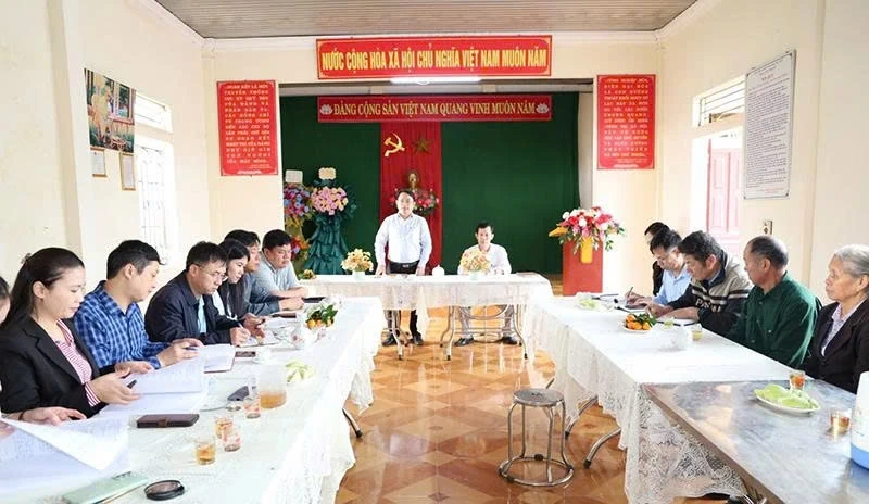 Đảng ủy xã Hoằng Lộc phòng ngừa lãng phí, tiêu cực