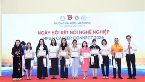 Tuyển dụng hàng nghìn vị trí việc làm tại “Ngày hội việc làm - VALOMA - HPUni Career Connect 2026”