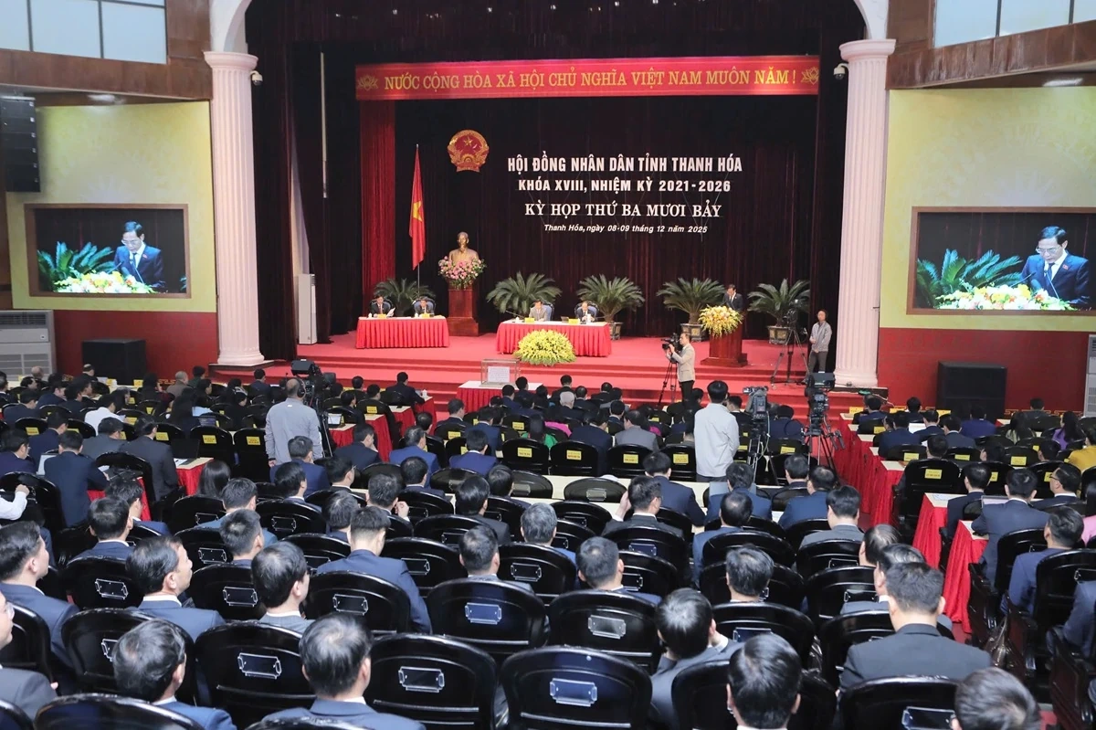 Ngày 27/12 khai mạc Kỳ họp thứ 38, HĐND tỉnh Thanh Hóa khóa XVIII